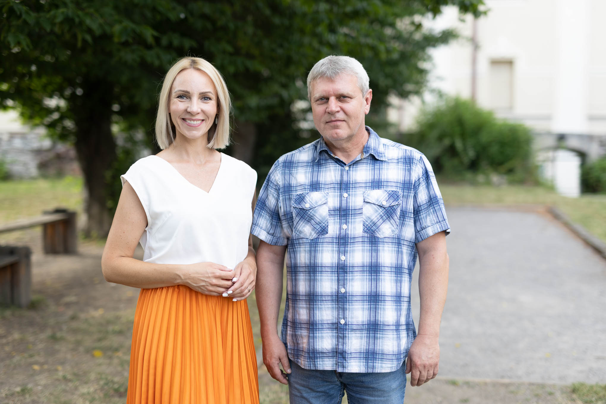 Branislav Bosák s Dianou Javorčíkovou