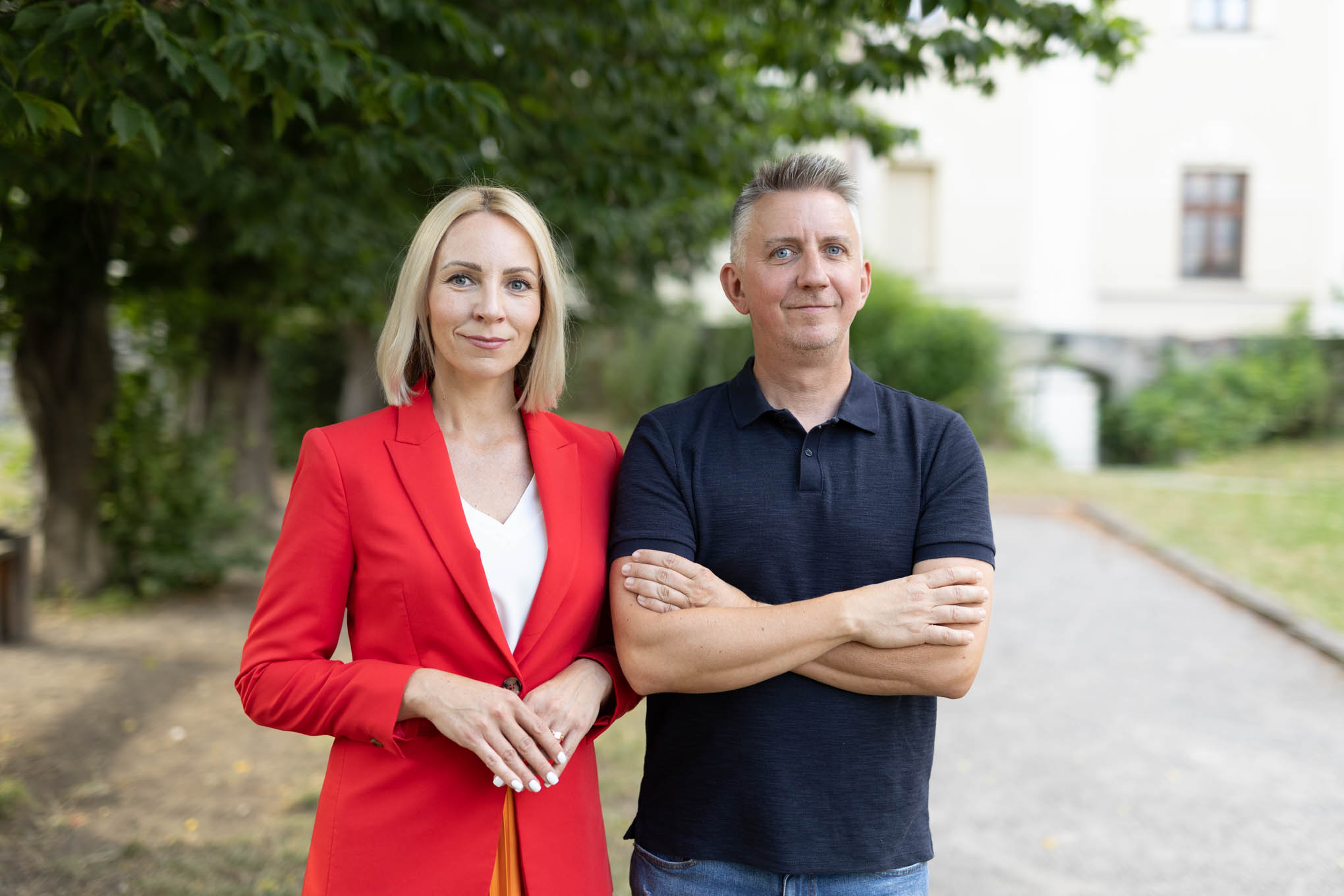 Martin Hanes s Dianou Javorčíkovou