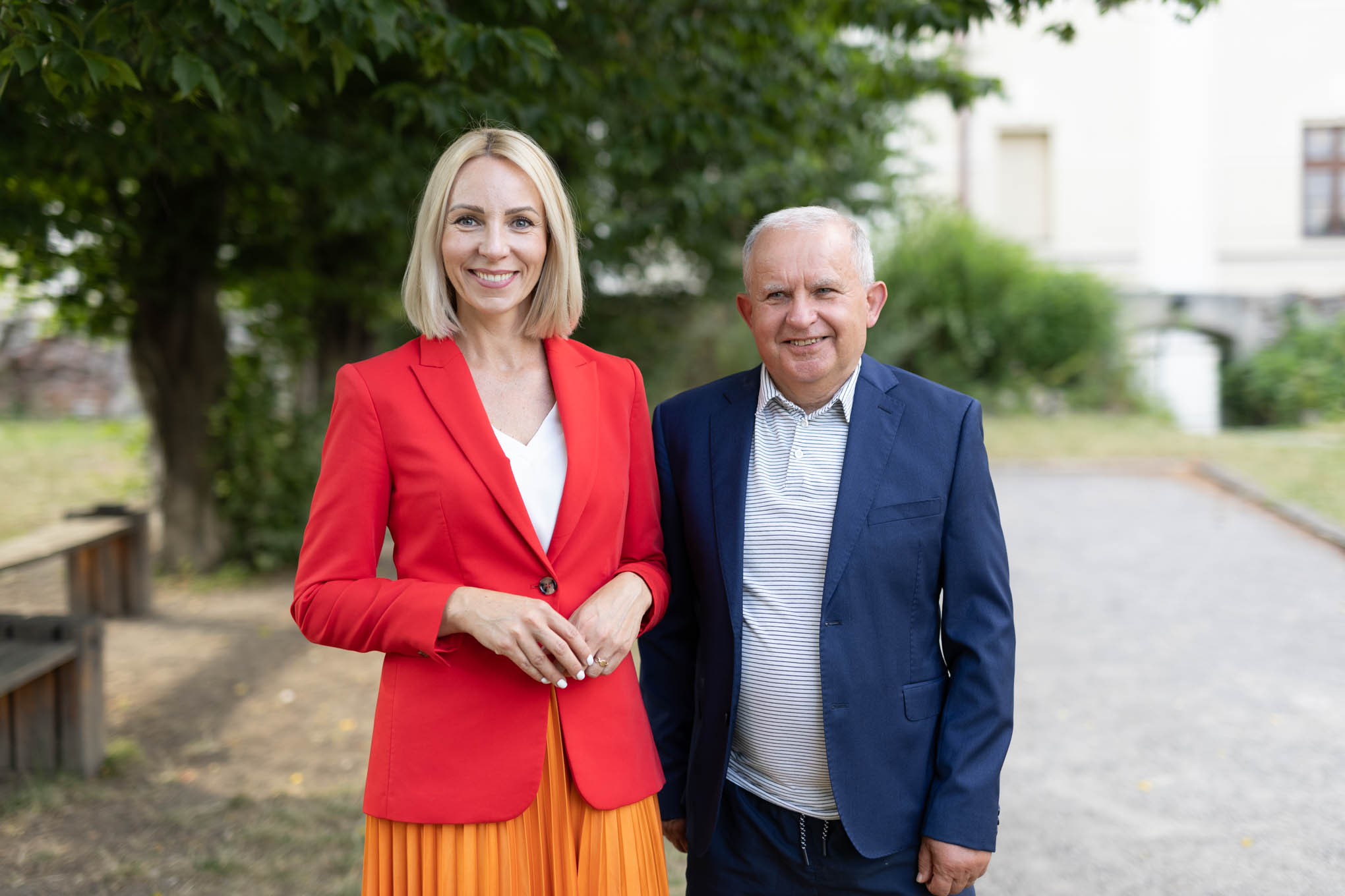 Martin Vrábel s Dianou Javorčíkovou